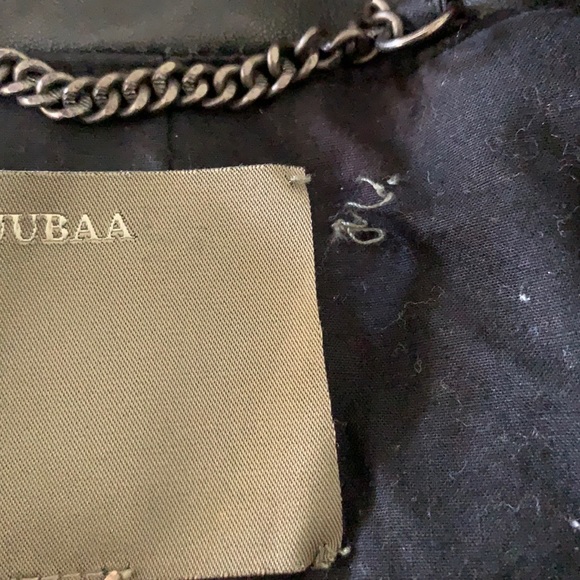 Final Offer!! MUUBAA Leather Jacket Size 6 - Picture 4 of 4